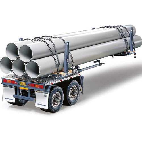 Tamiya 1/14 Tractor Truck Pole Trailer R/C Plastic Build Kit
