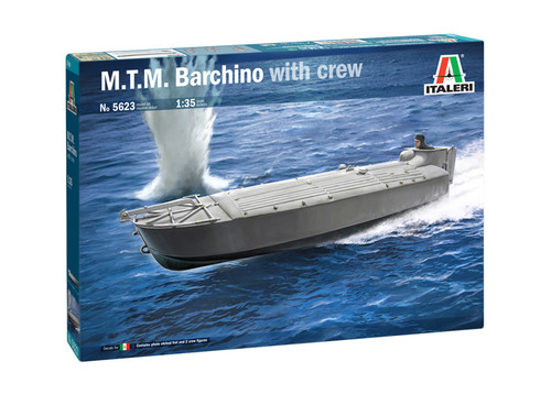 Italeri 1:35 M.T.M Barchino w/Crew