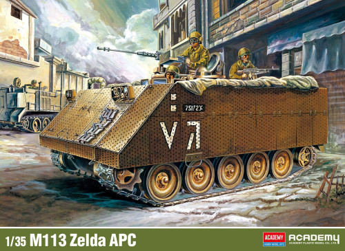Academy 1:35 M113 Zelda Armoured Personnel Carrier IDF