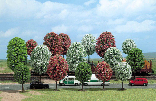 Busch 16 Spring Trees 7cm-12.5cm