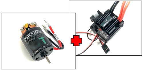 Absima Brushed 35T Motor & 40A ESC