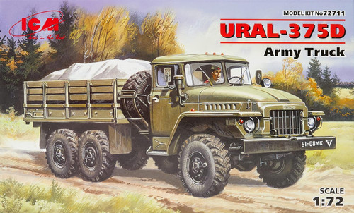 ICM 1:72 Ural-375D Army Tank