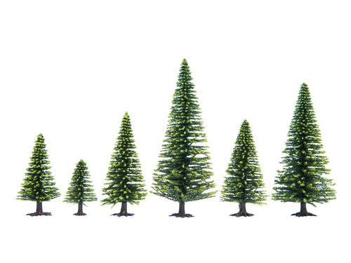 Noch Spruce Trees 50pc