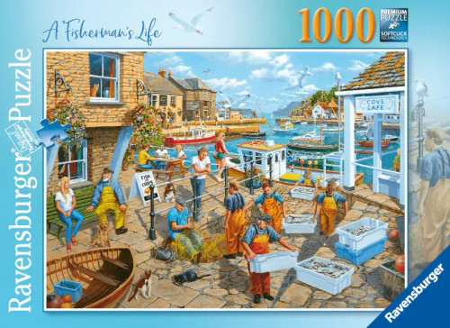 Ravensburger - A Fisherman's Life 1000pc Puzzle