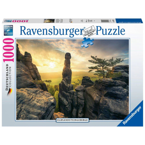 Ravensburger - Monolith, Elbe Sandstone Mountains 1000pc Puzzle