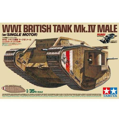 Tamiya 1:35 British Tank Mk.IV Male