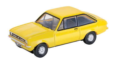 Oxford Diecast 1:148 Escort Mk2 Signal Yellow