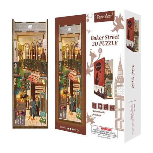 Tonecheer Baker Street Book Nook