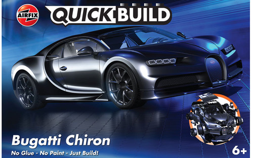 Airfix Bugatti Chiron Plastic Quickbuild Kit