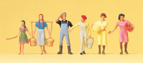 Preiser HO On The Farm/Milking