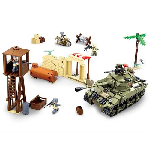 Sluban WW2 Battle Scene 790pc