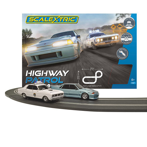 Scalextric Highway Patrol Slot Car Set