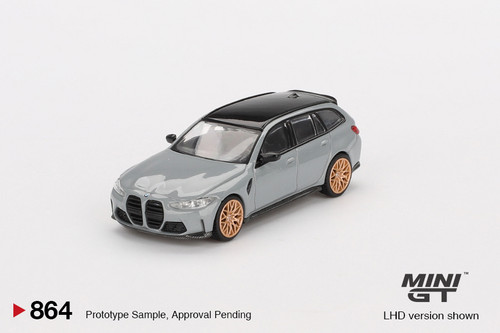 Mini GT 1:64 BMW M3 Competition Touring - Brooklyn Grey