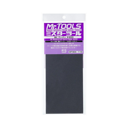 Mr Hobby Mr.Waterproof Sandpaper #400