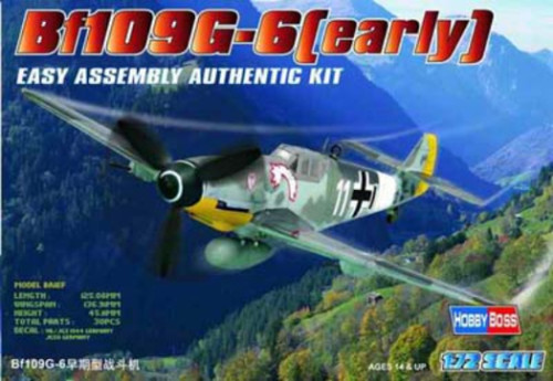 HobbyBoss 1:72 Bf109 G-6 Early