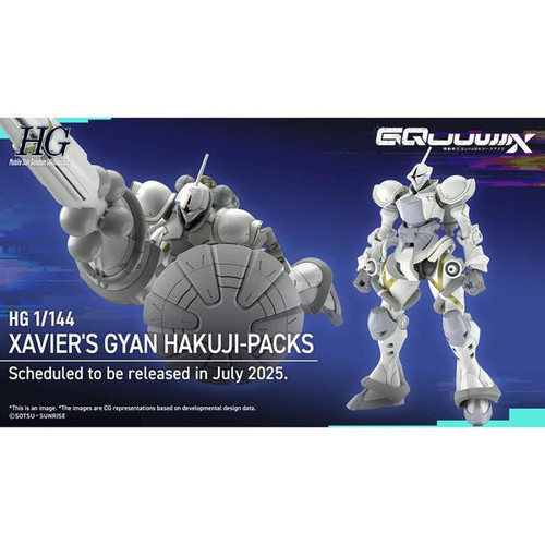Bandai HG Xavier's Gyan Hakuji-Packs