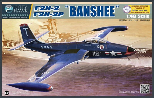 Kitty Hawk 1:48 F2H-2/F2H-2P "Banshee"