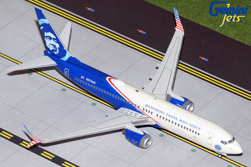 GeminiJets 1:200 Alaska B737800S N570AS