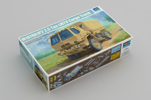 Trumpeter 1:35 M1078A1P2 2.5 Ton LMTV Cargo Truck Plastic Model Kit