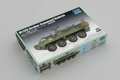 Trumpeter 1:72 M1130 Stryker Command Vehicle Plastic Model Kit