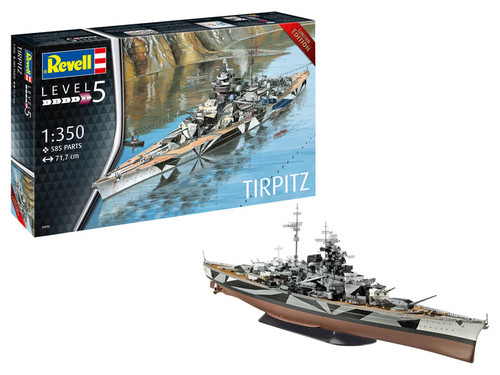 Revell 1:350 Battleship Tirpitz
