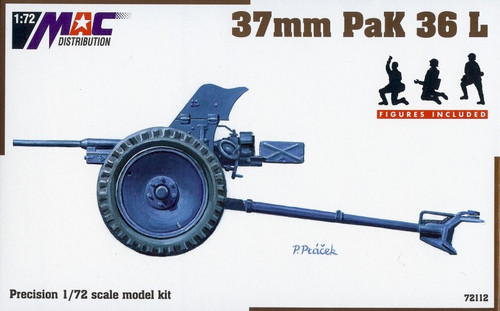 MAC 1:72 37mm PAK 36 L Filed Gun