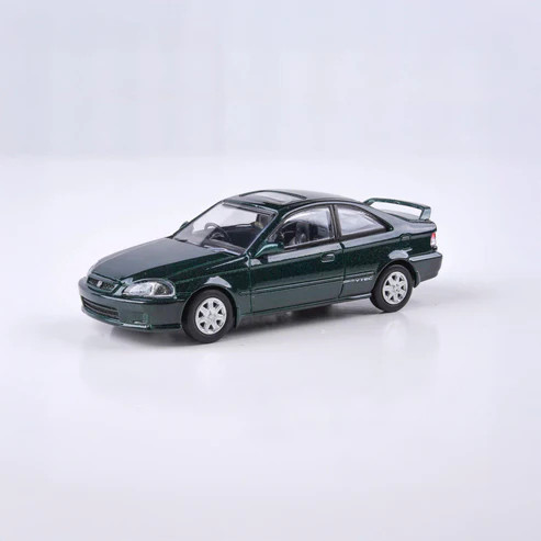 Paragon Models 1:64 1999 Honda Civic Coupe Clover Green Pearl