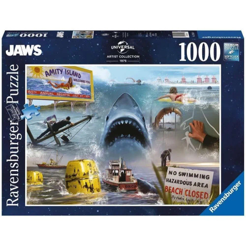 Ravensburger - Jaws 1000pc Puzzle