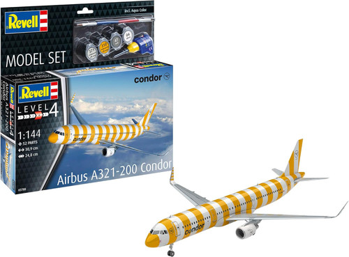 Revell 1:144 Airbus A321 Plastic Model Set
