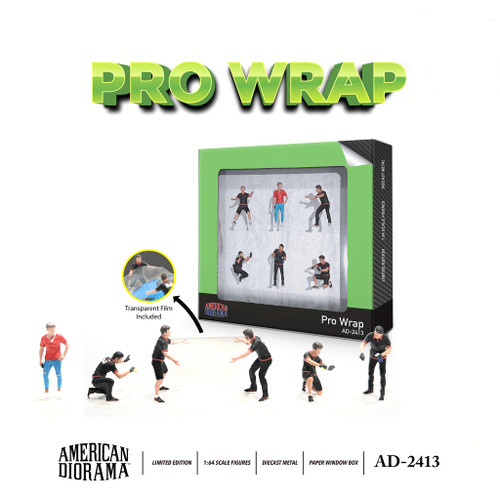 American Diorama 1:64 Figurine Set Pro Wrap
