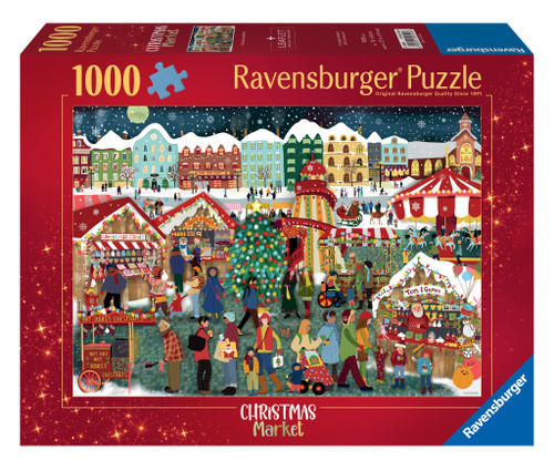 Ravensburger Christmas Market 1000pc Puzzle