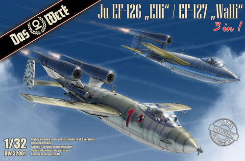 Das Werk 1:32 Ju EF-126 Elli/EF-127 3n1