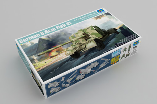 Trumpeter 1:35 German 8.8cm Flak 41 Plastic Model Kit