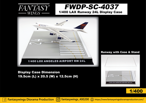Fantasy Wings 1:400 LAX Runway 24L Display