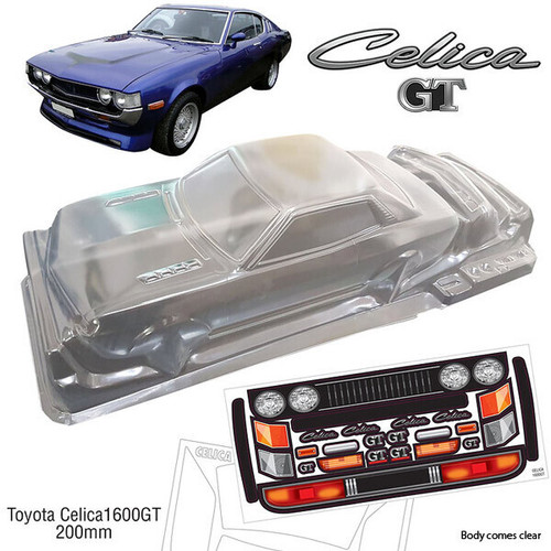 Bodyworx 1/10 Body Celica 1600GT 195mm