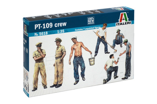 Italeri 1:35 PT109 Crew 7 Figures
