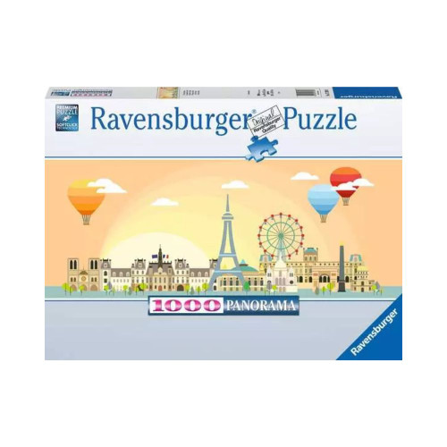 Ravensburger A Day In Paris Pano 1000pc