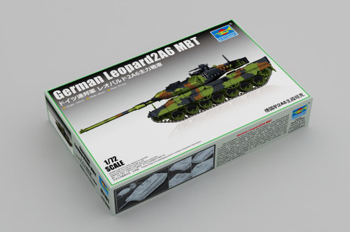 Trumpeter 1:72 German Leopard 2A6 MBT Plastic Model Kit