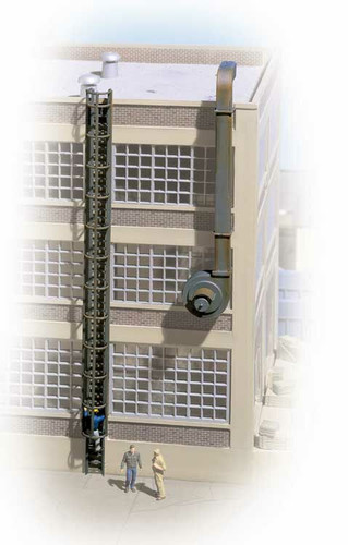 Walthers HO Caged Ladders & Vents Kit