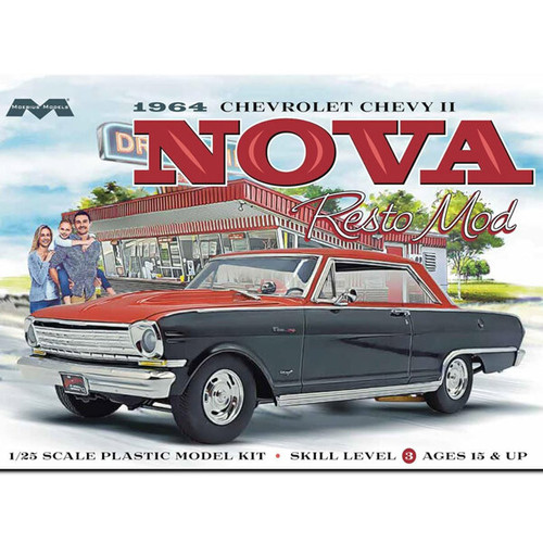 Moebius 1:25 1964 Chevy II Nova Resto