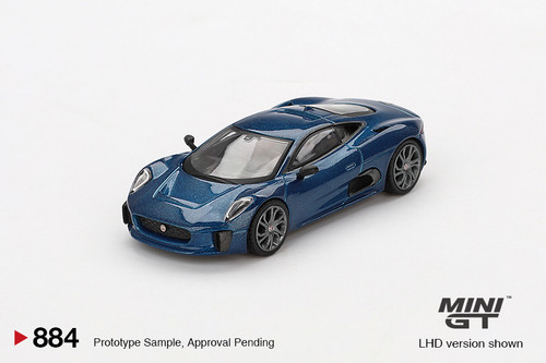 Mini GT 1:64 Jaguar C-X75 - Blue