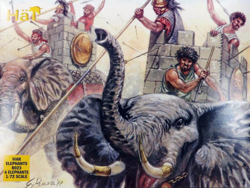 HAT 1:72 War Elephants