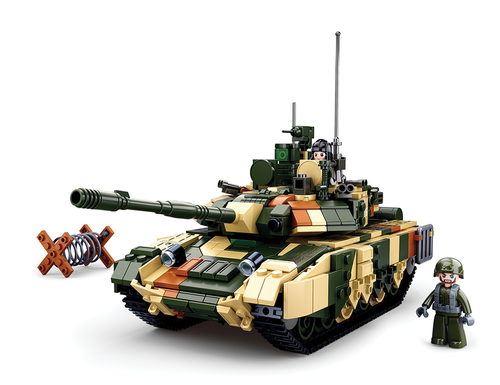 Sluban T-90MS Battle Tank 758pc