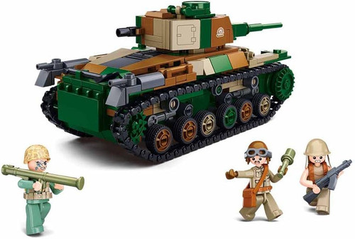 Sluban WW2 Medium Tank 2in1 563pcs