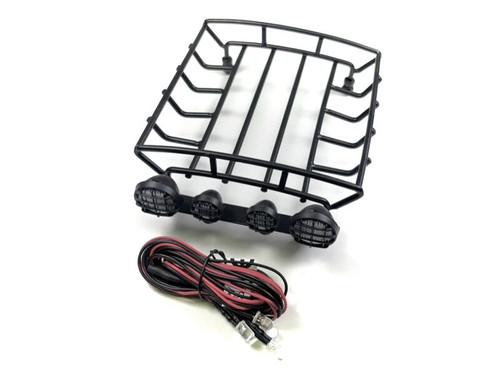 Absima Metal Luggage Rack w/LED Set