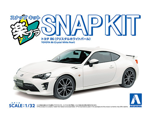 Aoshima Toyota 86 Crystal Pearl White