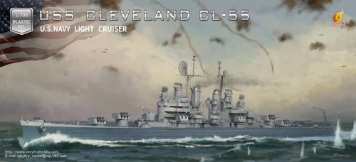 Very Fire 1:700 USS Cleveland