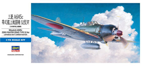 Hasegawa 1:72 Mitsubishi A6M5c Zero D23