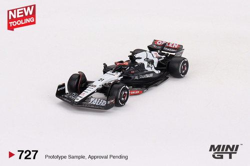 Mini GT 1:64 AlphaTauri AT04 #21 F1 2023 Australian GP - Nyck de Vries