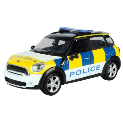 Motormax 1:24 Mini Cooper Police Car